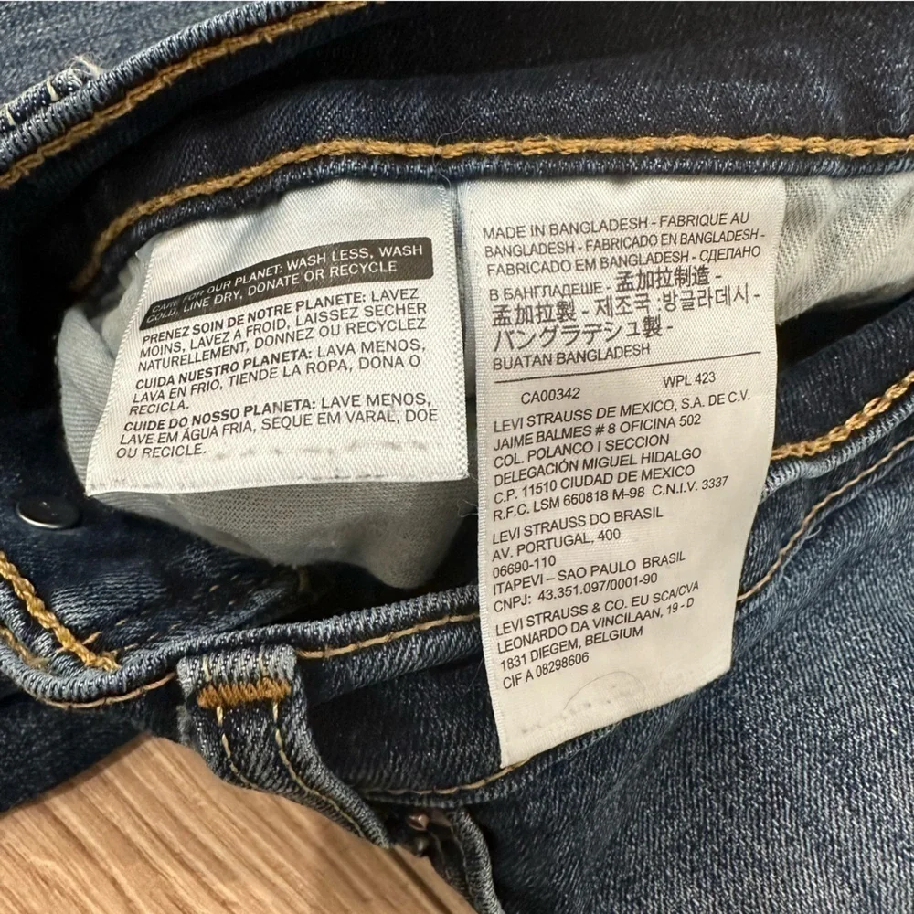 Men’s Levi’s Dark Wash Denim